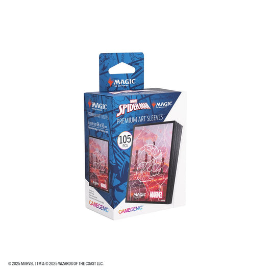 Sleeves: MTG - Marvel's Spider- Man: Art Sleeves: Spider-Man Mountain (105)