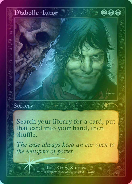 Diabolic Tutor (Foil Promo)