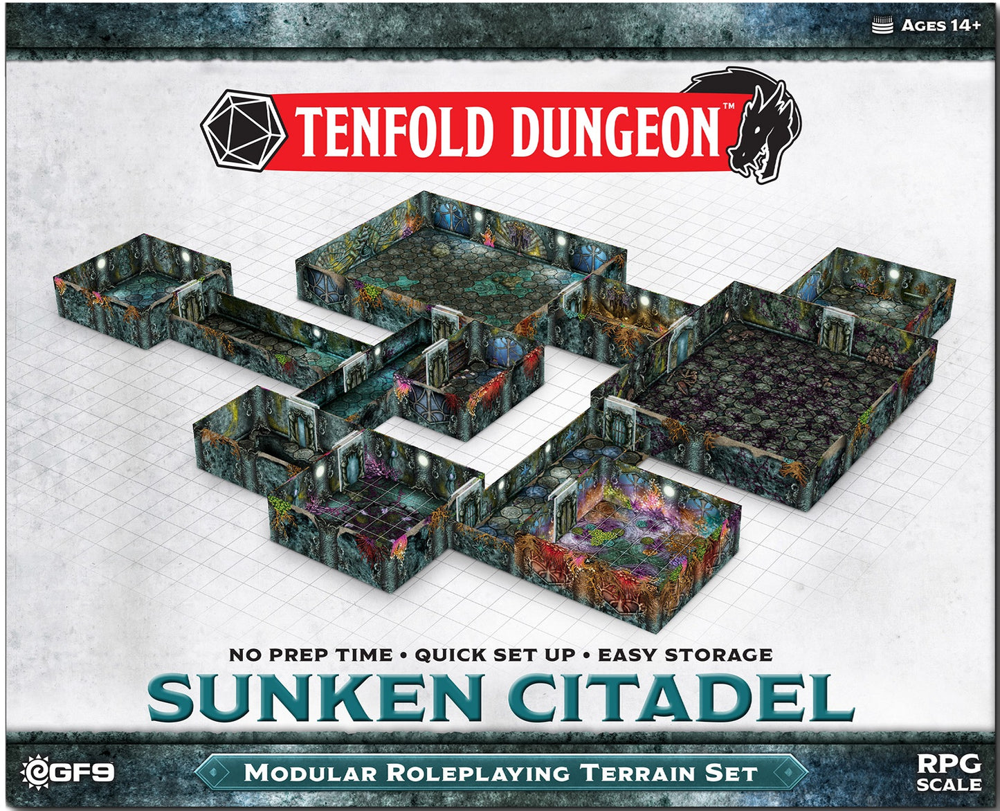 Tenfold Dungeon Terrain Set: Sunken Citadel