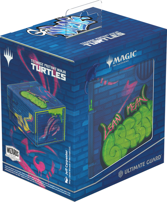 UG Deck Case Sidewinder 133+ Xenoskin MTG Teenage Mutant Ninja Turtles: Sewer Walls
