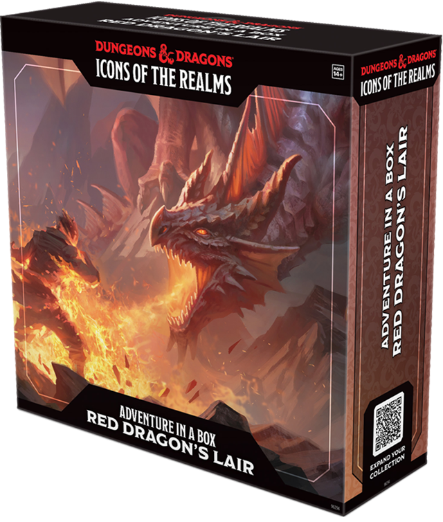 DND Icons- Adventure in a Box: Red Dragon's Lair