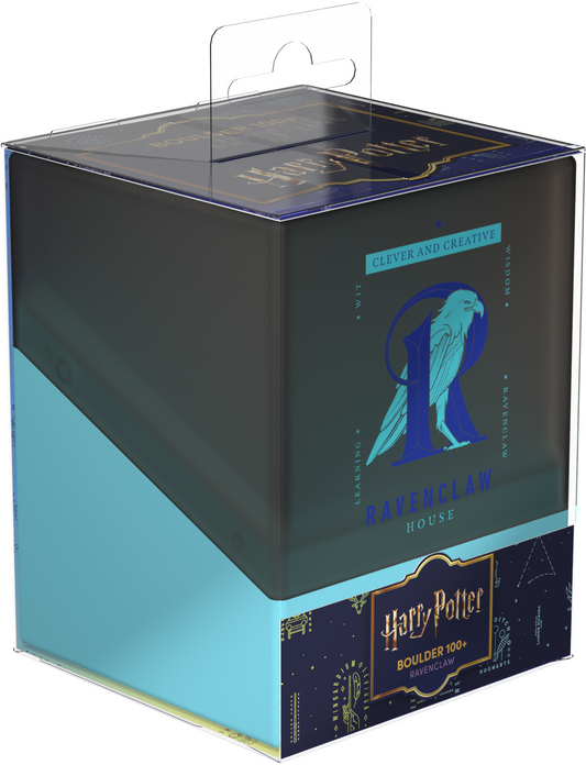 UG Deck Case Boulder 100+ Harry Potter 4 Houses Ravenclaw
