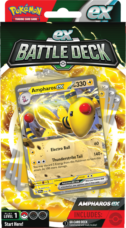Pokémon Battle Decks: Ampharos Ex/Lucario Ex