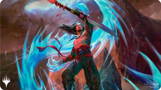 UP Playmat- MTG Return to Tarkir Key Character 2