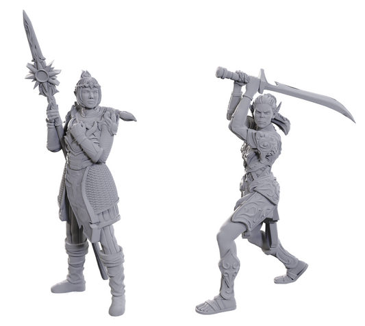 D&D Nolzur's Marvelous Miniatures: Special Edition Baldur's Gate 3- Lae'zel and Shadowheart