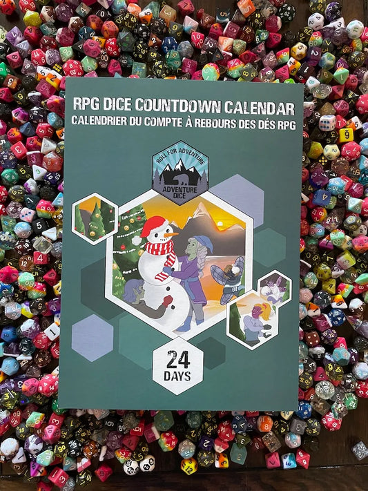 RPG Dice Countdown Calendar 2023 (24 day Standard)