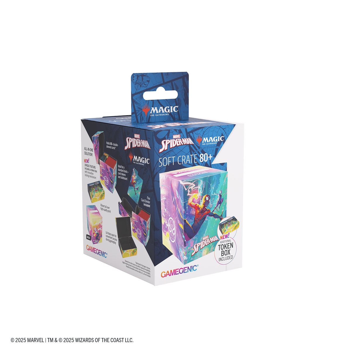 Deck Box: MTG - Marvel's Spider-Man: Soft Crate: Spider-Man/Spider-Gwen