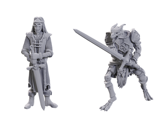 DND Unpainted Minis Limited Edition 50th Anniversary: Skeleton Knights