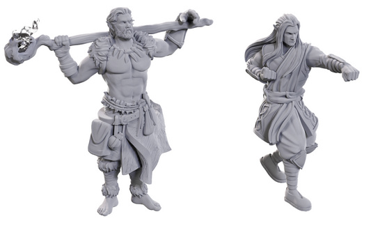 DND Unpainted Minis WV24 Archdruid and Martial Arts Adept