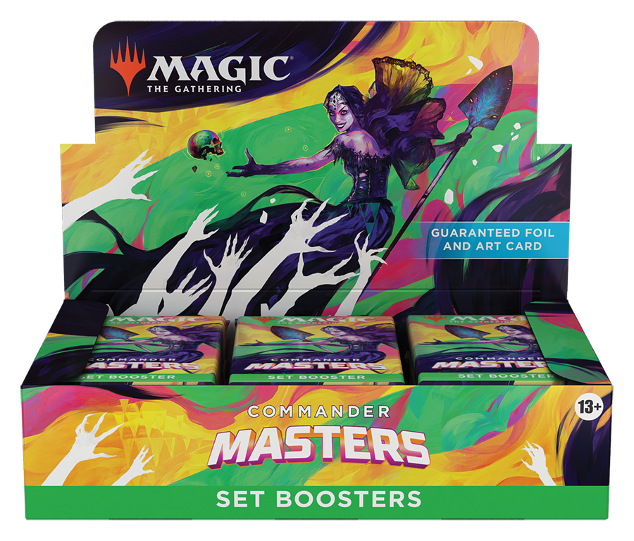 MTG- Commander Masters- Set Booster Box