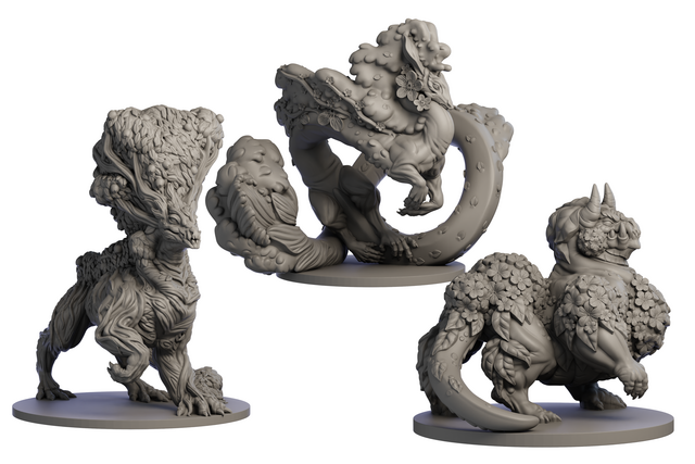 The Field Guide to Floral Dragons Minis - Dragon Gardeners