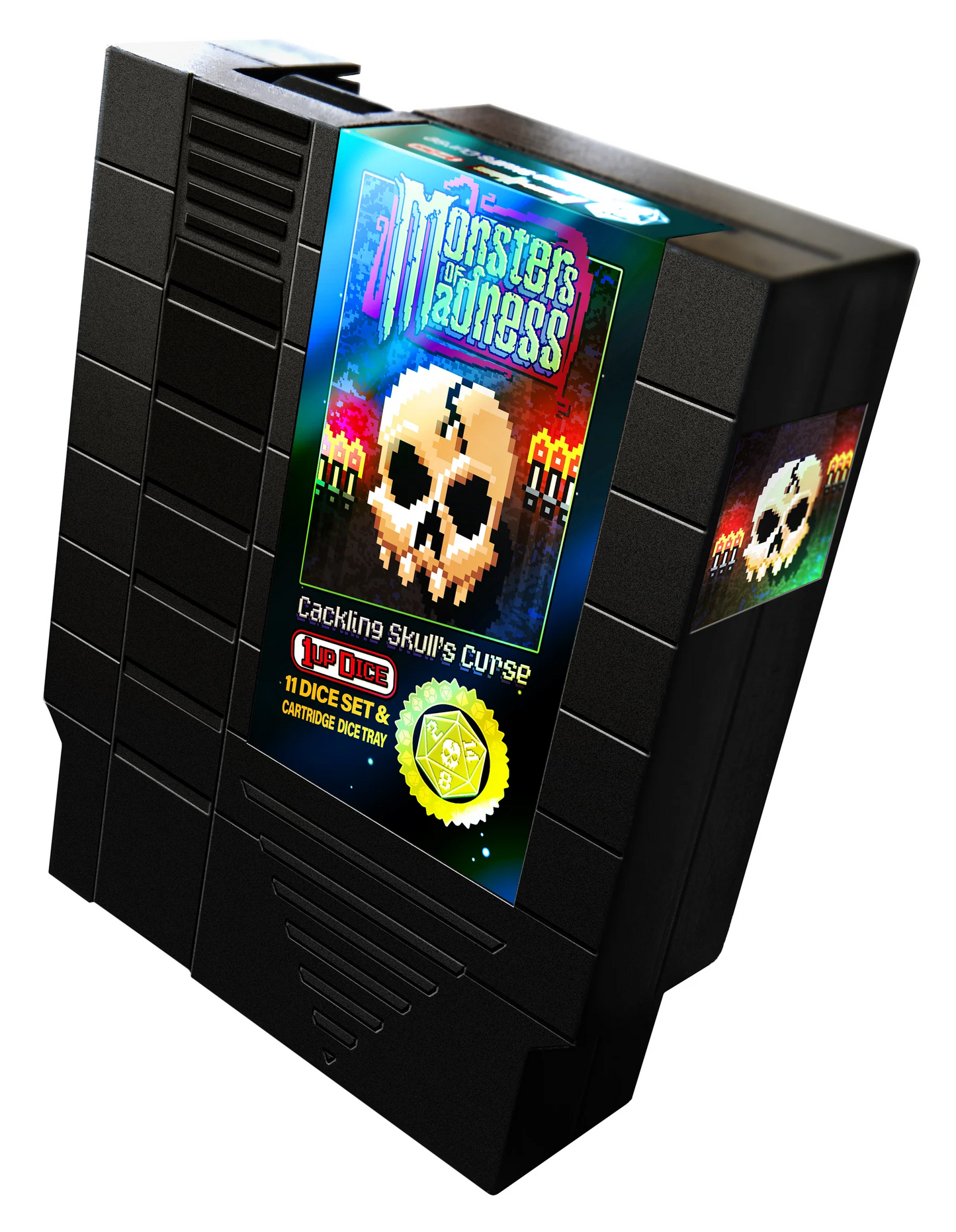 1Up Dice Cackling Skull Polyhedral Dice Set