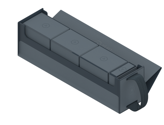 RFG Deckbox Carrier 500 DS: Artificer Grey