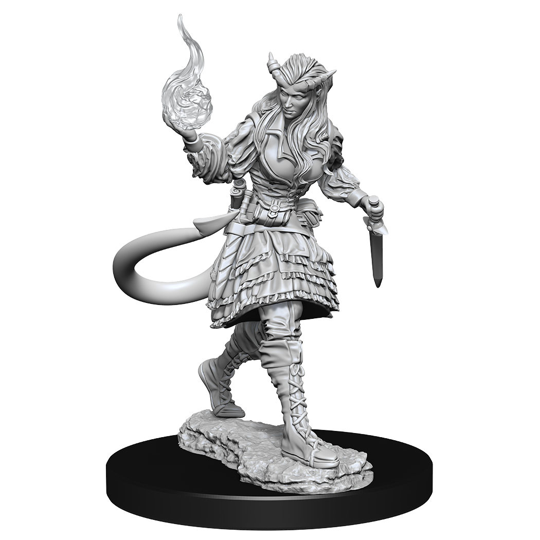 D&D Unpainted Minis: Wave 15: Female Tiefling Sorcerer