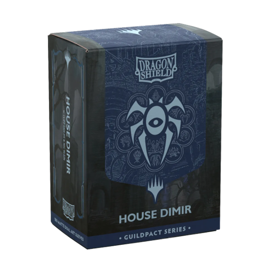 Dragon Shield Sleeves: Dual Matte MTG Guildpact - House Dimir 100CT