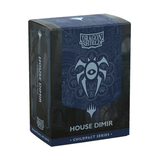 Dragon Shield Sleeves: Dual Matte MTG Guildpact - House Dimir 100CT