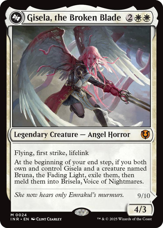 Gisela, the Broken Blade // Brisela, Voice of Nightmares (Foil)