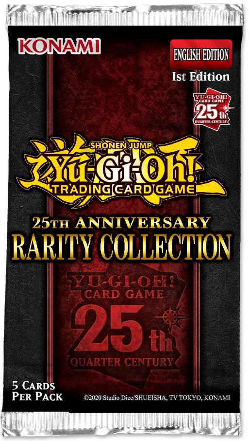 YuGiOh: 25th Anniversary Rarity Collection Booster Pack