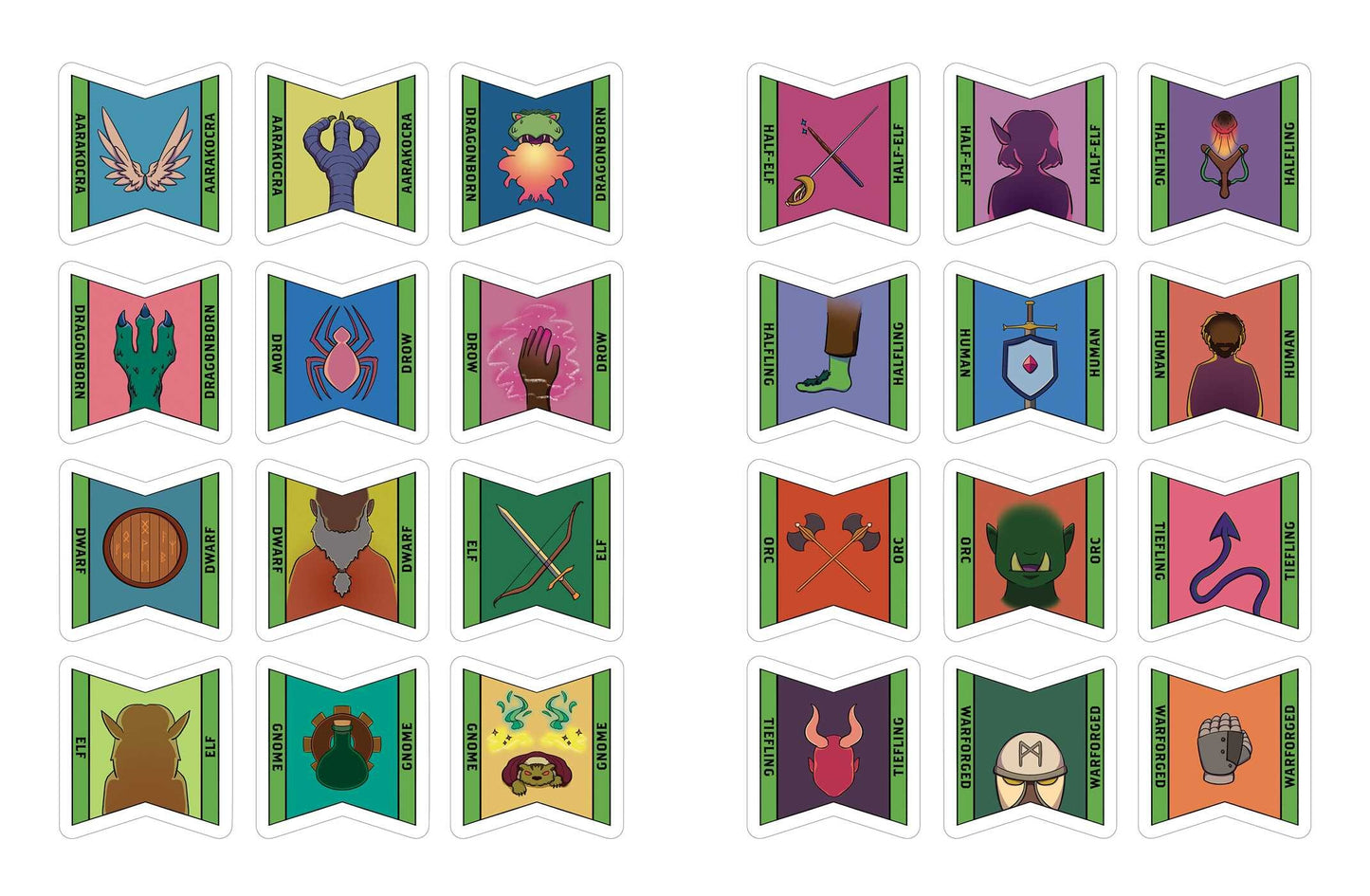 The Dungeonmeister RPG Sticker Book