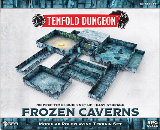Tenfold Dungeon Terrain Set: Frozen Caverns