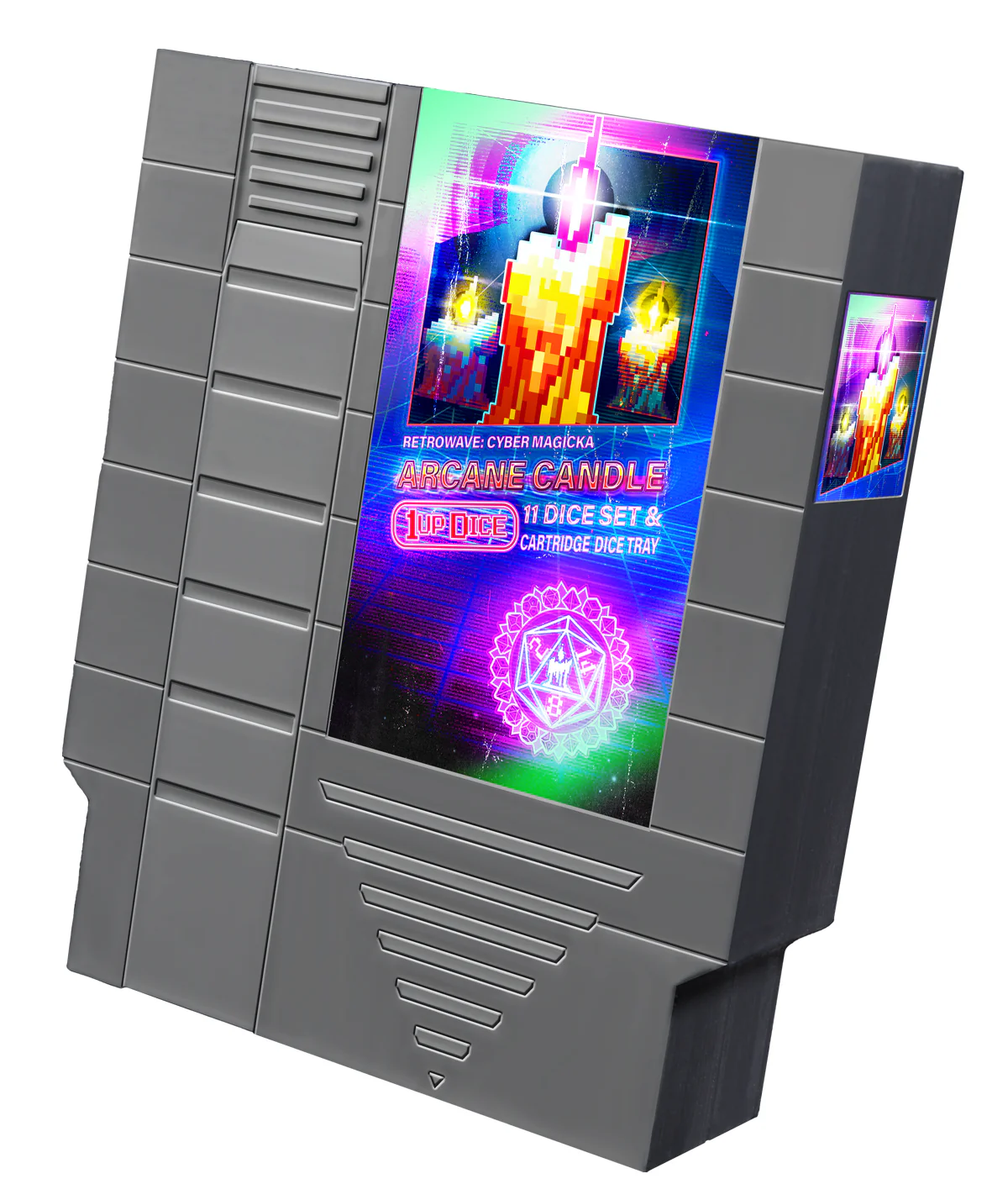 1Up Dice Arcane Candle Polyhedral Dice Set