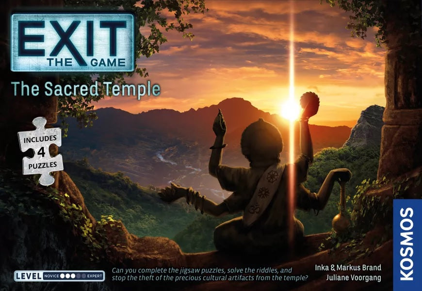 Exit: The Game – The Sacred Temple (with Puzzles)
