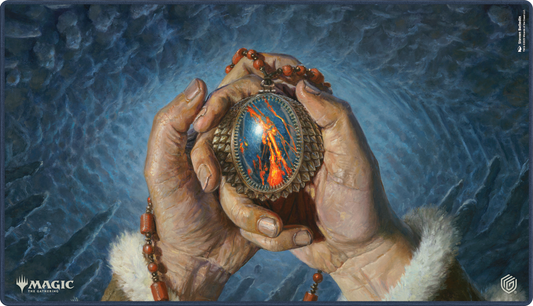 UG Playmat- MTG Tarkir Dragonstorm V8 (Mox Jasper)