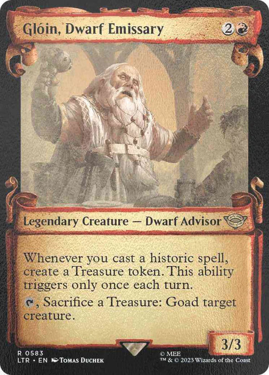 Gloin, Dwarf Emissary - Silver Foil