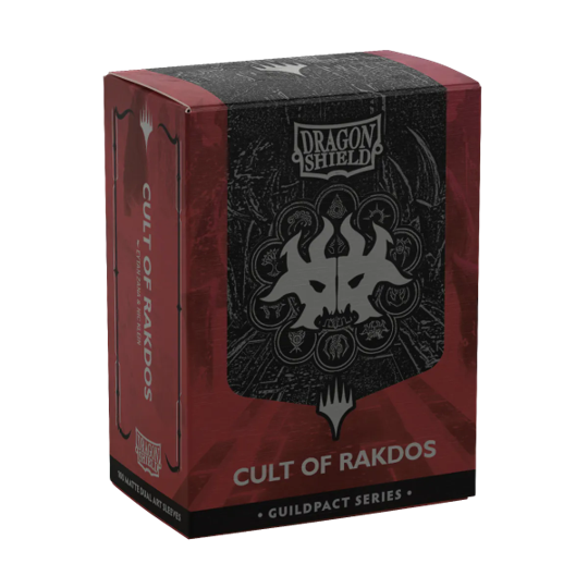 Dragon Shield Sleeves: Dual Matte MTG Guildpact - Cult of Rakdos 100CT