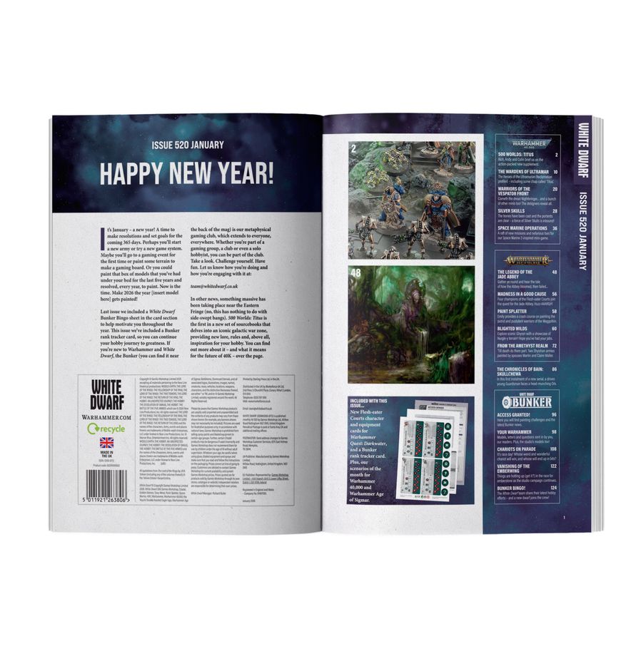 White Dwarf Magazine 520