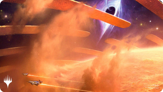 UP Playmat- MTG Edge of Eternities Mythic Land White