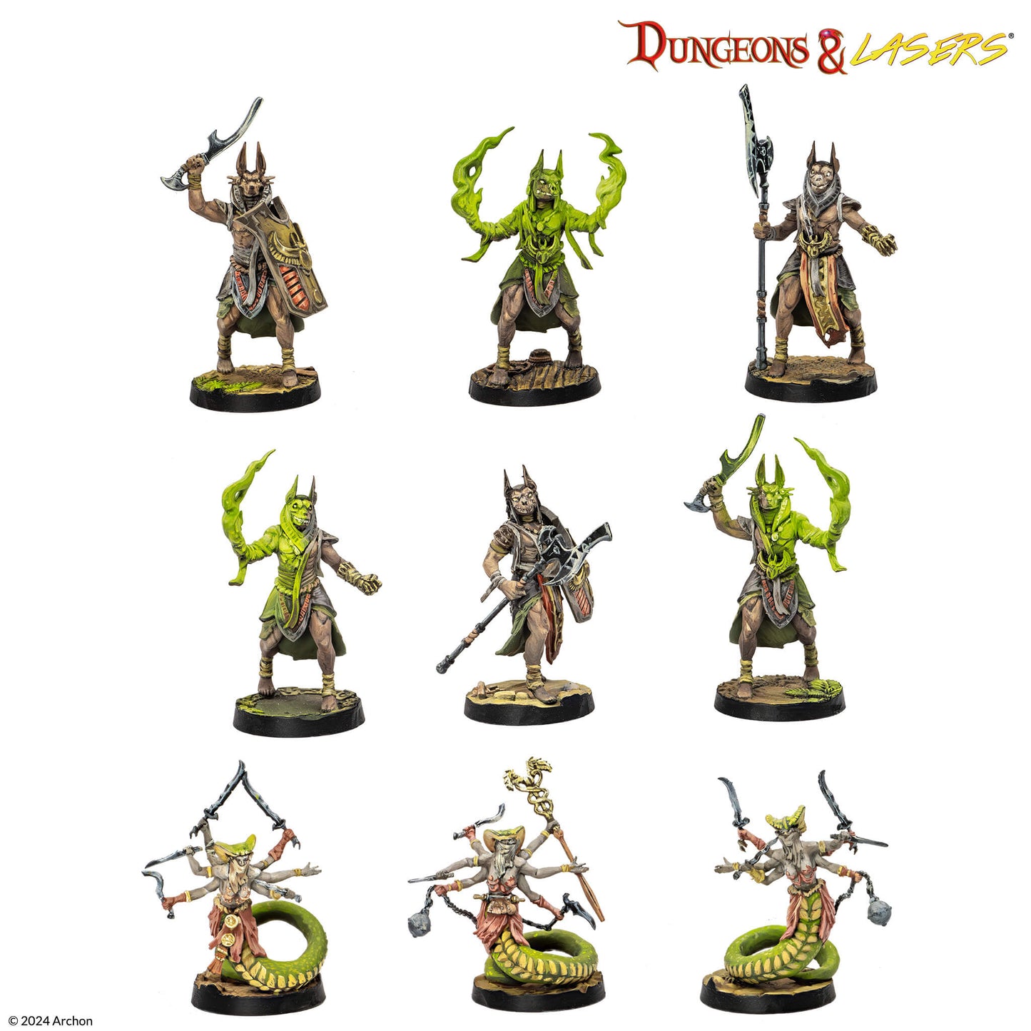 Dungeons and Lasers: White Eyes Dunes - (Desert Creatures)
