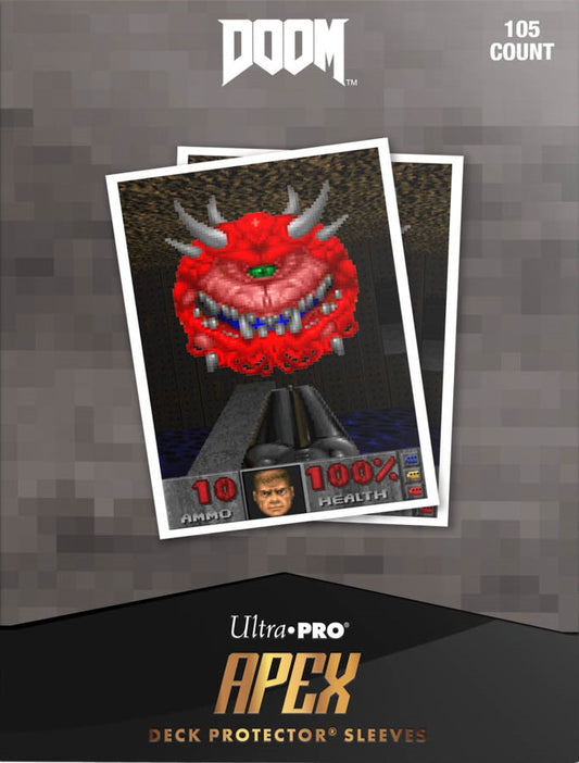 Sleeves: UP D-PRO APEX Doom Cacodemon 105ct