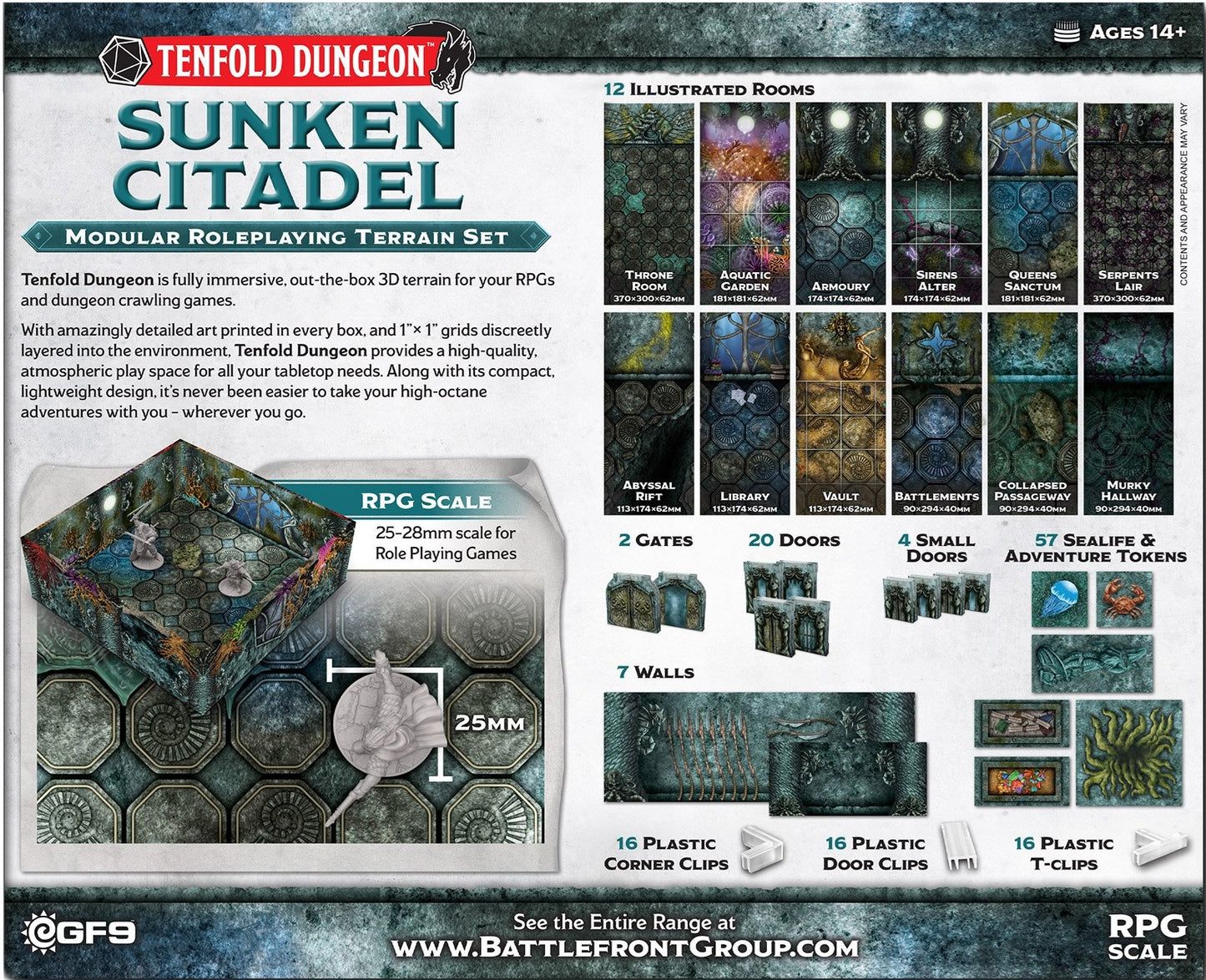 Tenfold Dungeon Terrain Set: Sunken Citadel