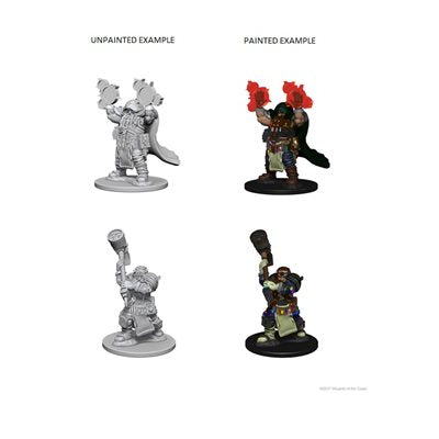 D&D Unpainted Minis: Wave 2: Dwarf Male Cleric