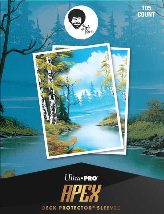 Sleeves: UP D-PRO APEX: Bob Ross Lakeside Path (105ct)
