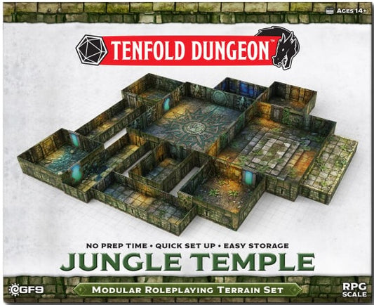 Tenfold Dungeon Terrain Set: Jungle Temple