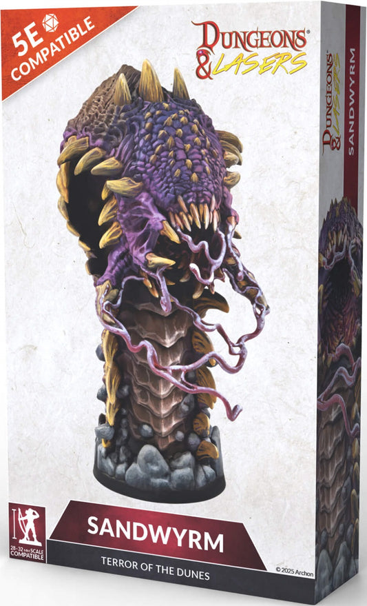 Dungeons and Lasers: Sandwyrm (Terror of the Dunes)