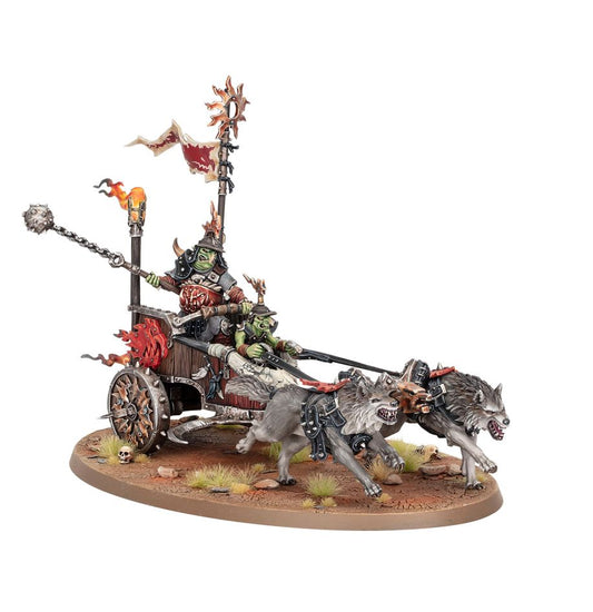 Gloomspite Gitz- Snarlboss on War-Wheela