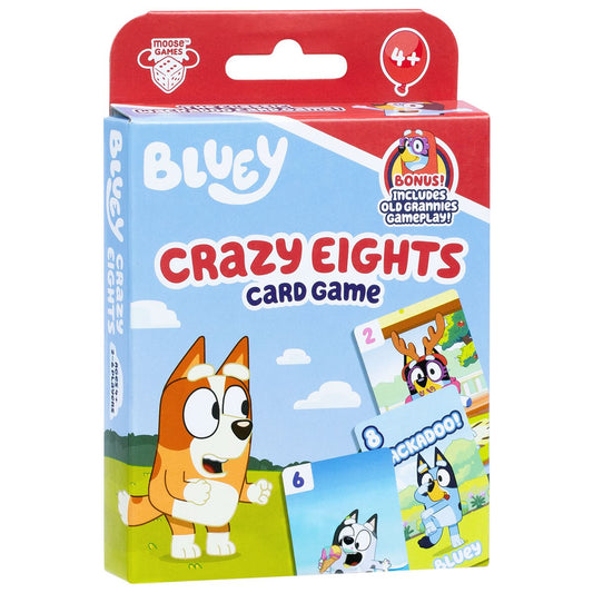 Bluey: Crazy Eights Card Game