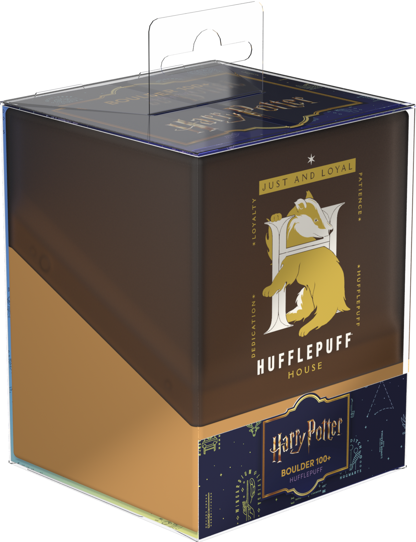 UG Deck Case Boulder 100+ Harry Potter 4 Houses Hufflepuff