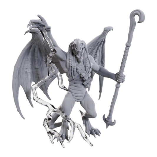 DND Unpainted Minis WV24 Blue Abishai