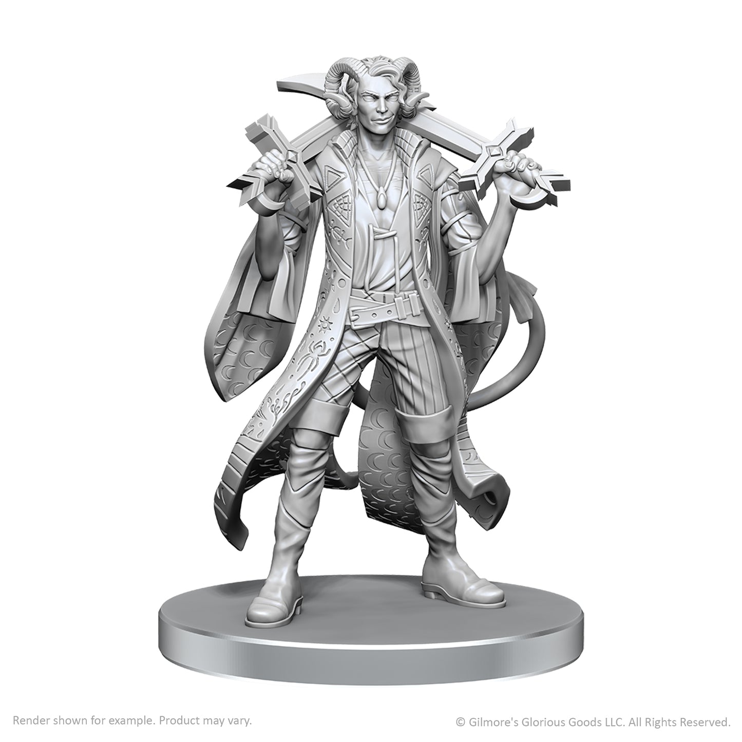 CR Unpainted Minis: Wave 26: Mollymauk Tealeaf and Caducues Clay