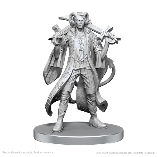 CR Unpainted Minis: Wave 26: Mollymauk Tealeaf and Caducues Clay
