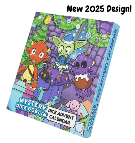 Mystery Dice Goblin: 2025 Christmas Advent Calendar