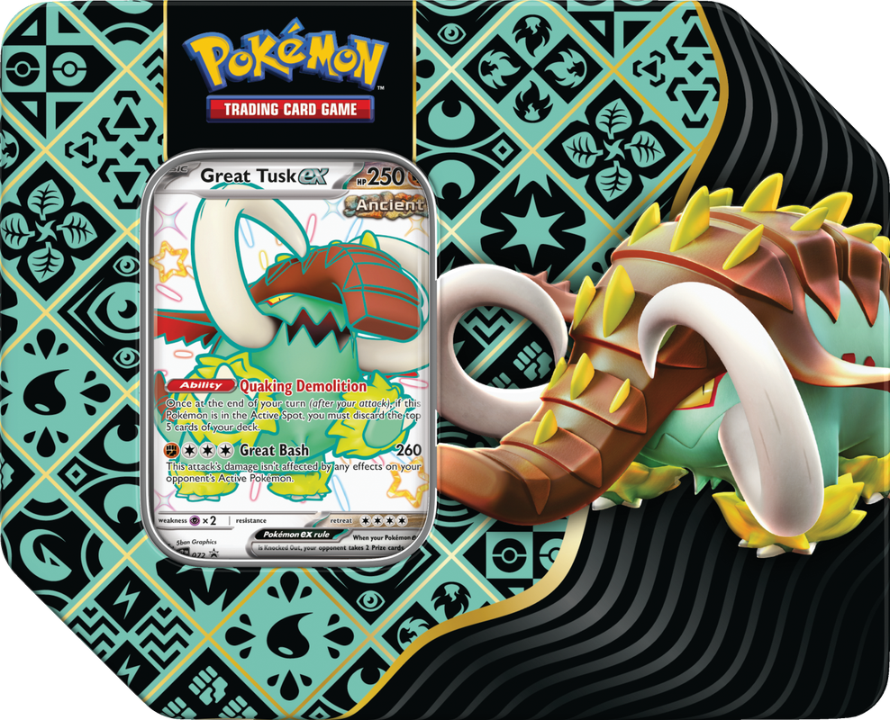 Pokemon- Paldean Fates Tin