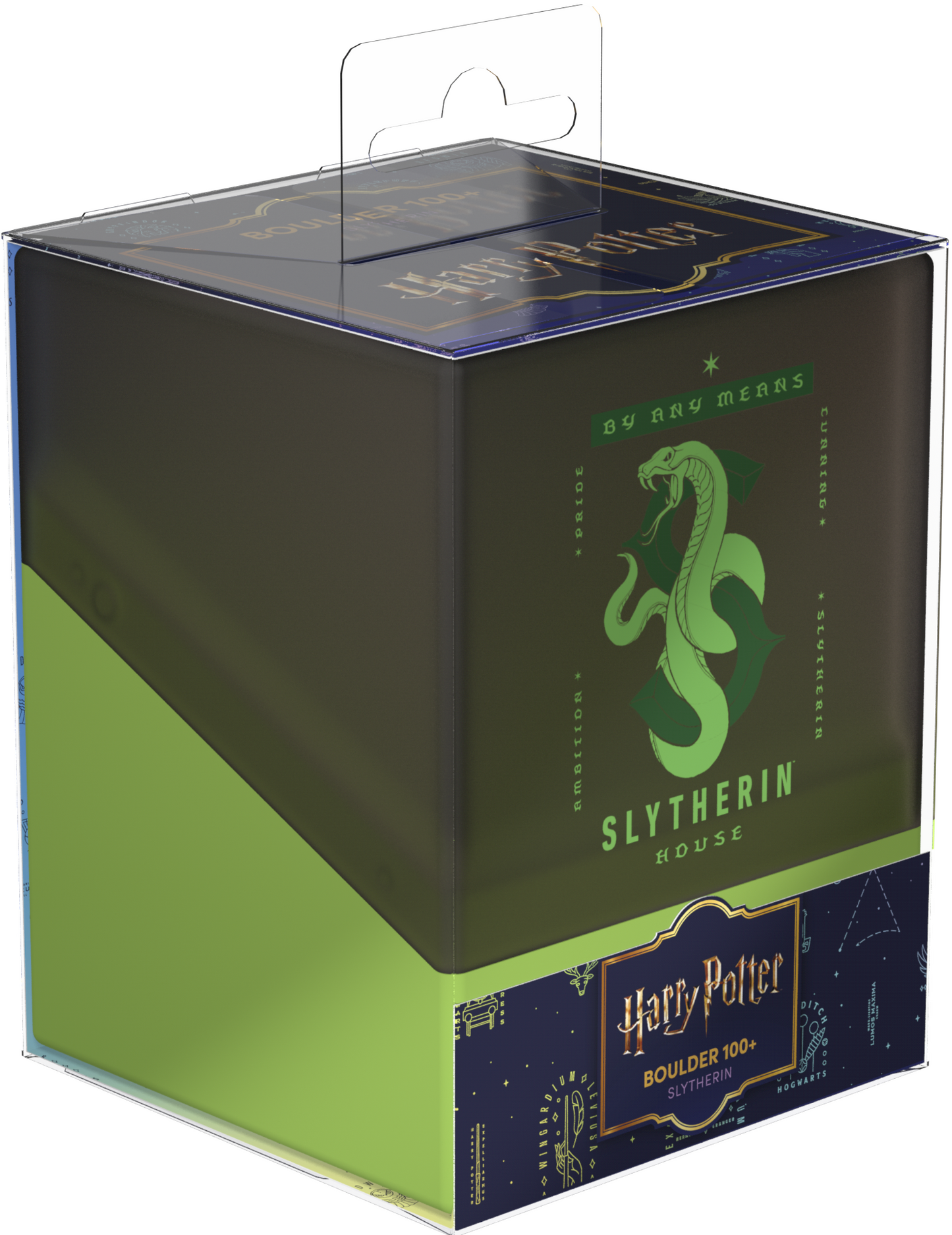 UG Deck Case Boulder 100+ Harry Potter 4 Houses Slytherin