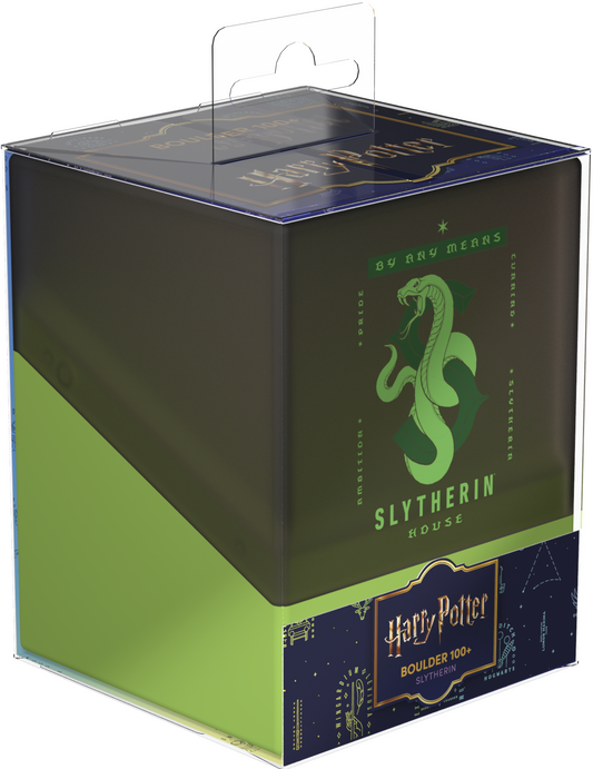UG Deck Case Boulder 100+ Harry Potter 4 Houses Slytherin