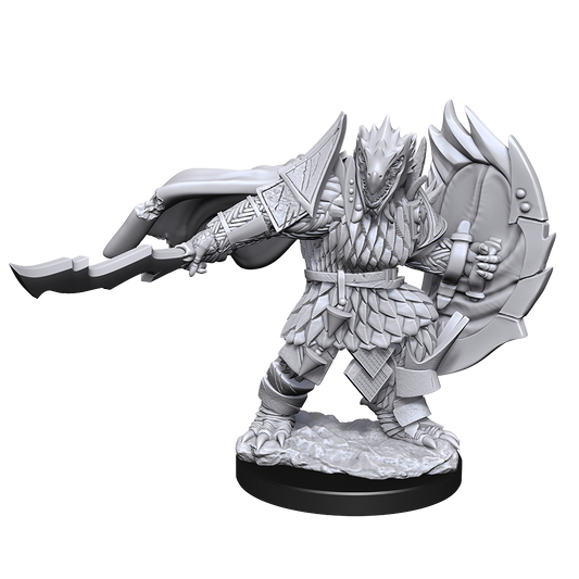 D&D Unpainted Minis: Wave 15: Male Dragonborn Fighter
