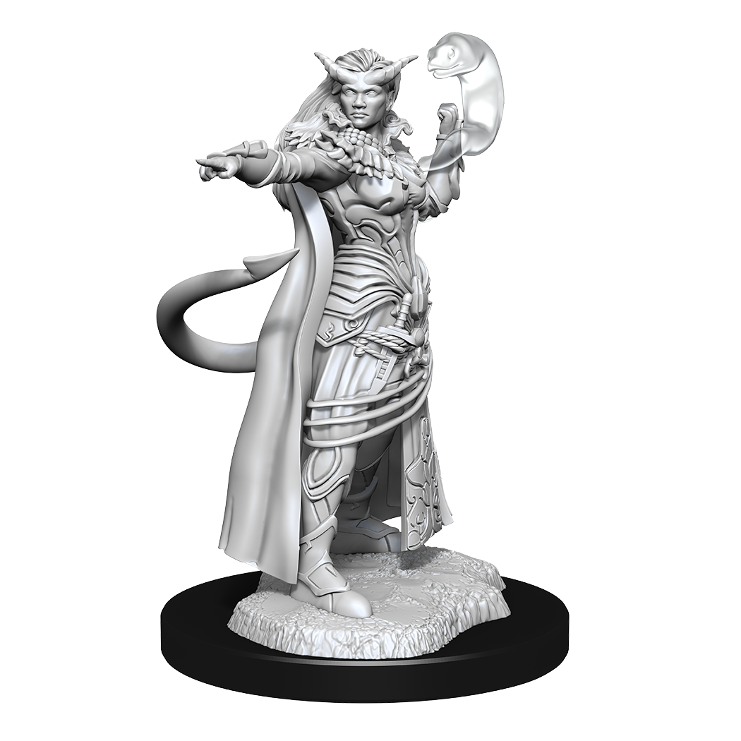 D&D Unpainted Minis: Wave 15: Female Tiefling Sorcerer